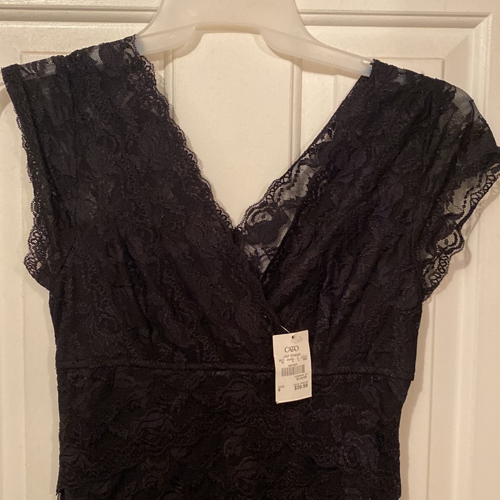 Black dress size 8 - Picture 2 of 3